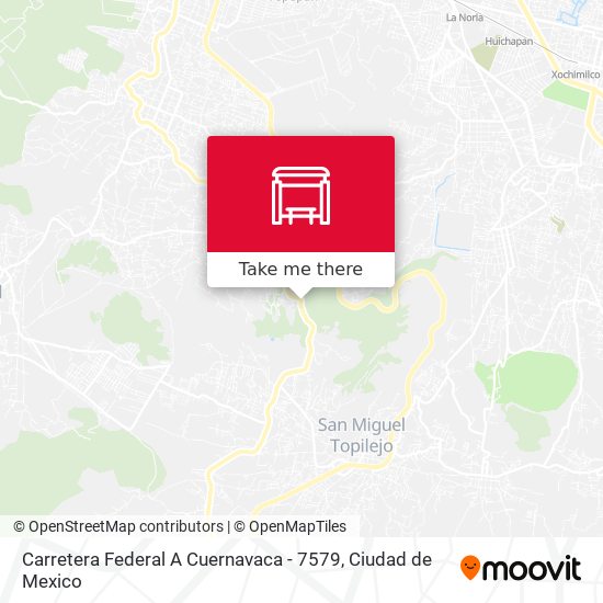 Carretera Federal A Cuernavaca - 7579 map