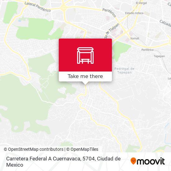 Carretera Federal A Cuernavaca, 5704 map
