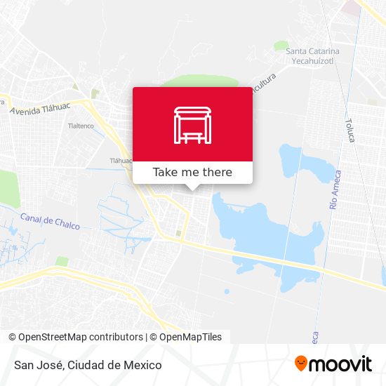 Mapa de San José