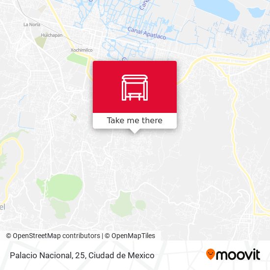 Palacio Nacional, 25 map
