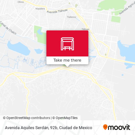Avenida Aquiles Serdán, 92b map