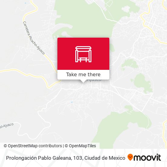 Prolongación Pablo Galeana, 103 map