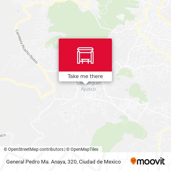 General Pedro Ma. Anaya, 320 map
