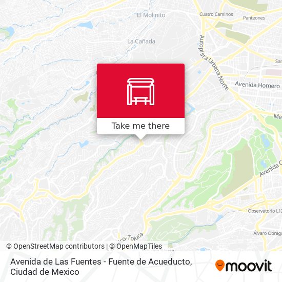 Mapa de Avenida de Las Fuentes - Fuente de Acueducto