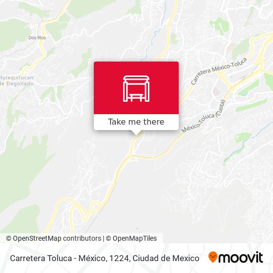Carretera Toluca - México, 1224 map