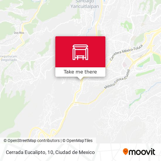Mapa de Cerrada Eucalipto, 10