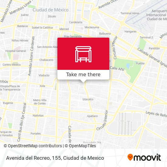 Avenida del Recreo, 155 map