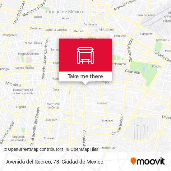 Avenida del Recreo, 78 map