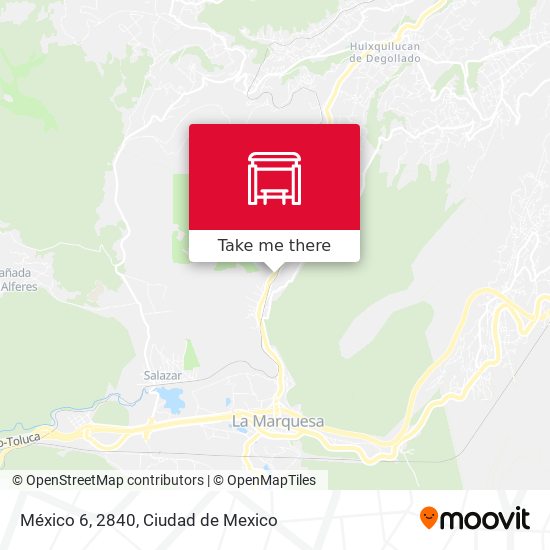 México 6, 2840 map