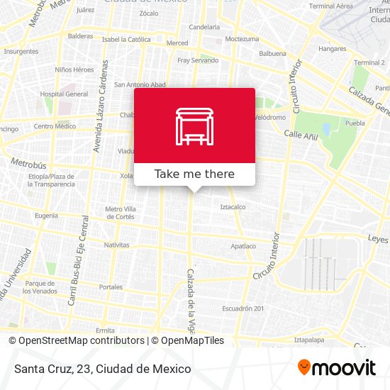 Mapa de Santa Cruz, 23