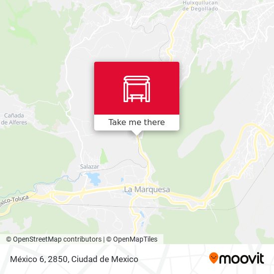 México 6, 2850 map