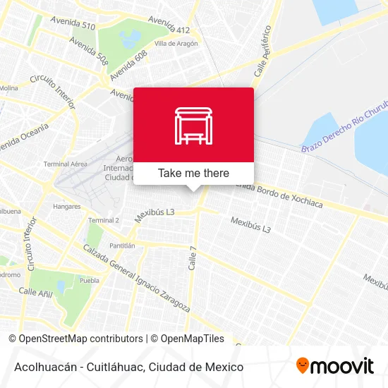Acolhuacán - Cuitláhuac map