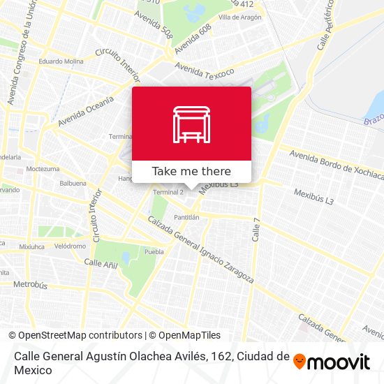 Mapa de Calle General Agustín Olachea Avilés, 162