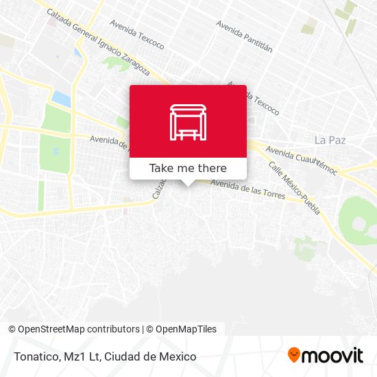 Tonatico, Mz1 Lt map