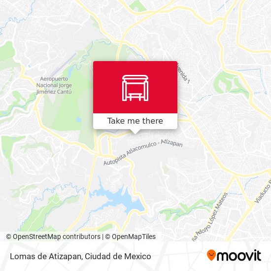 Mapa de Lomas de Atizapan