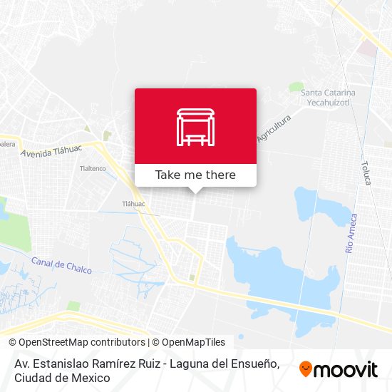 Mapa de Av. Estanislao Ramírez Ruiz - Laguna del Ensueño