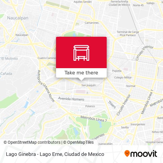 Mapa de Lago Ginebra - Lago Erne