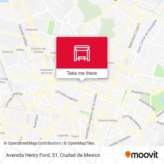 Avenida Henry Ford, 51 map