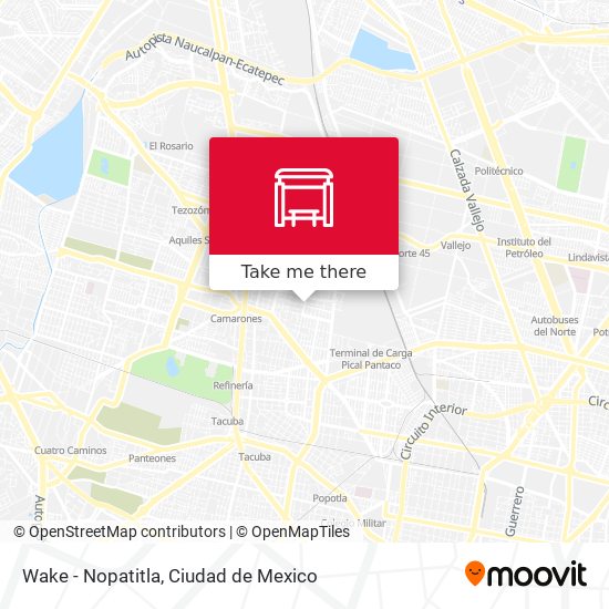 Mapa de Wake - Nopatitla