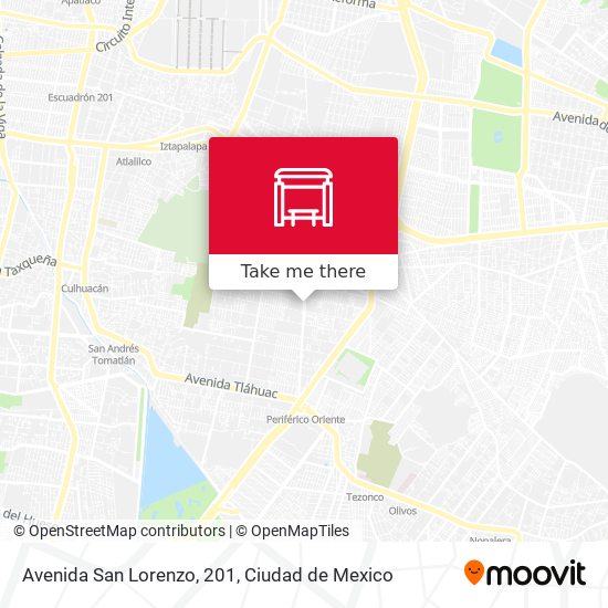 Mapa de Avenida San Lorenzo, 201