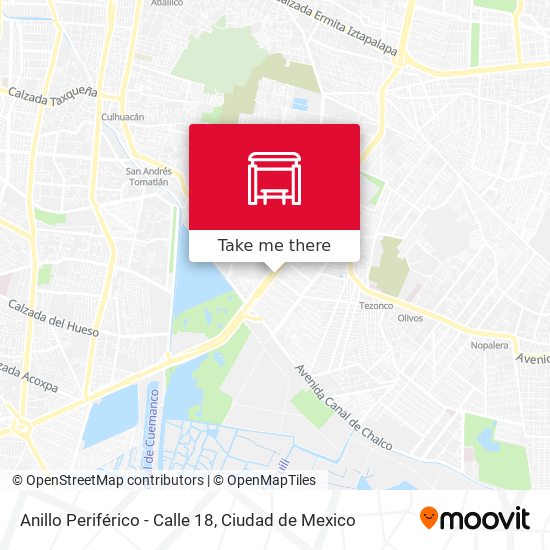 Anillo Periférico - Calle  18 map
