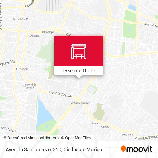 Avenida San Lorenzo, 310 map