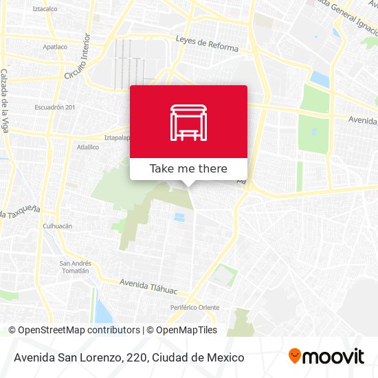 Mapa de Avenida San Lorenzo, 220