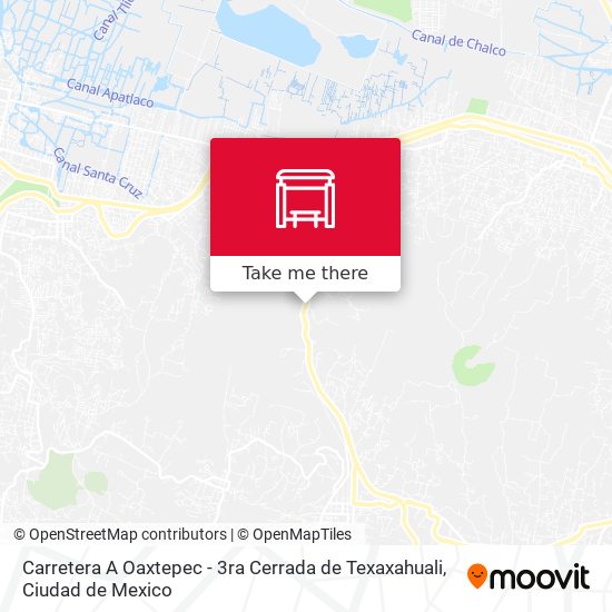 Mapa de Carretera A Oaxtepec - 3ra Cerrada de Texaxahuali