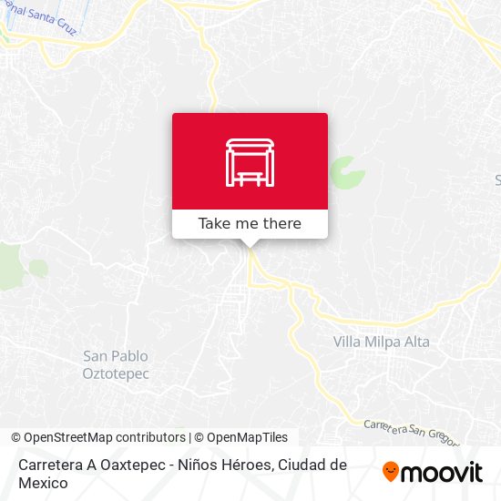 Carretera A Oaxtepec - Niños Héroes map
