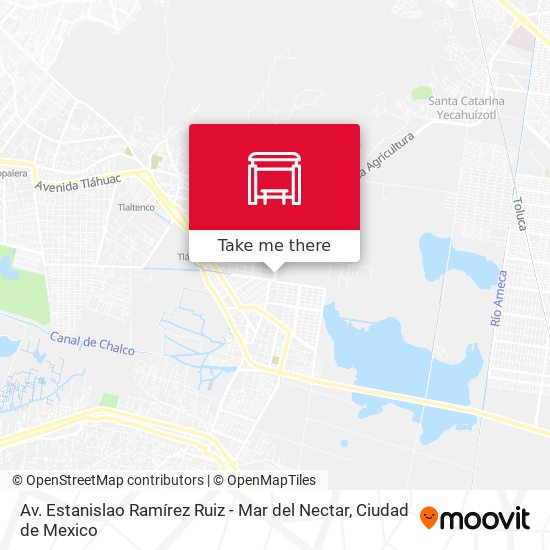 Av. Estanislao Ramírez Ruiz - Mar del Nectar map