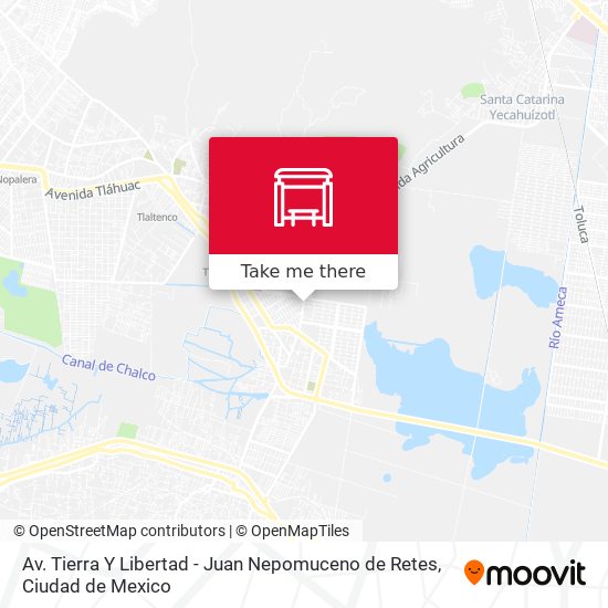 Av. Tierra Y Libertad - Juan Nepomuceno de Retes map