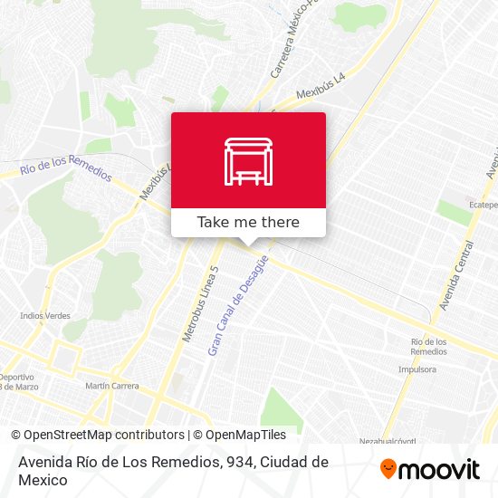 Avenida Río de Los Remedios, 934 map
