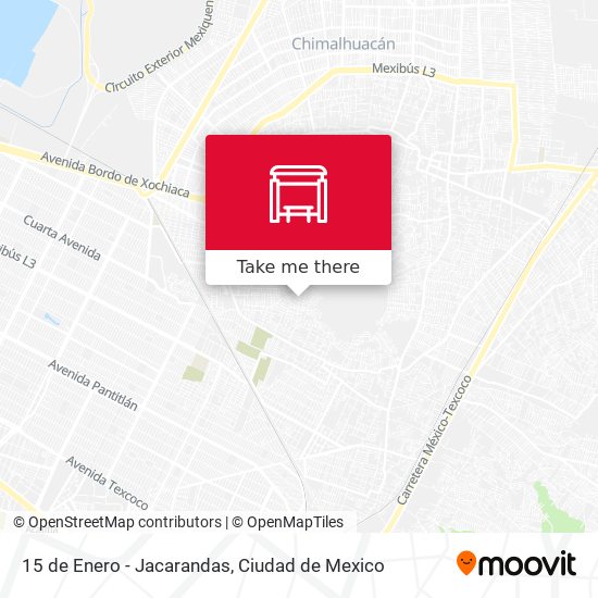 15 de Enero - Jacarandas map