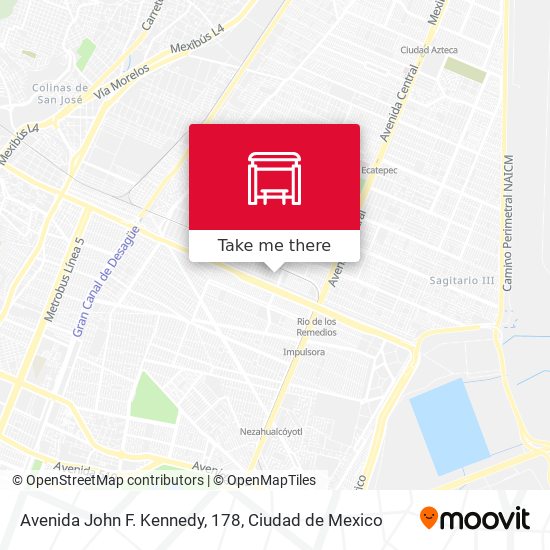 Avenida John F. Kennedy, 178 map