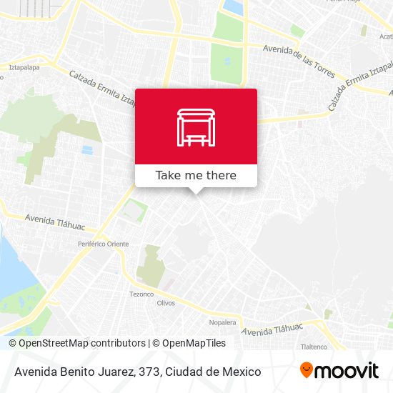 Avenida Benito Juarez, 373 map