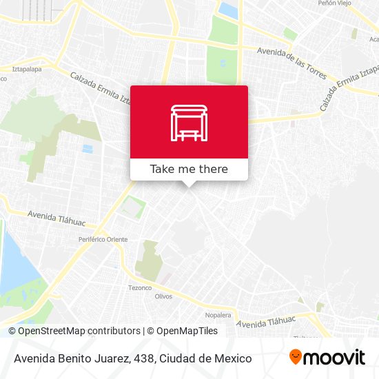 Avenida Benito Juarez, 438 map