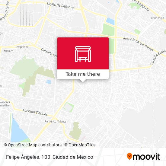 Felipe Ángeles, 100 map