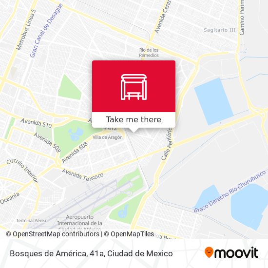 Bosques de América, 41a map