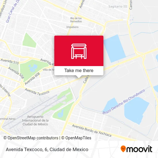 Avenida Texcoco, 6 map