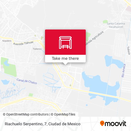 Riachuelo Serpentino, 7 map