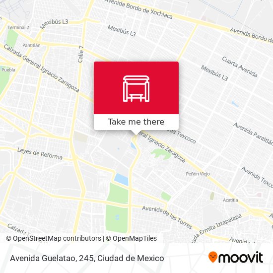 Mapa de Avenida Guelatao, 245