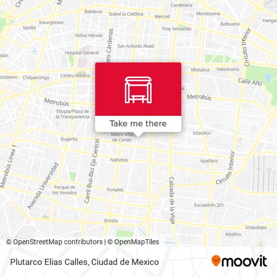 Plutarco Elias Calles map