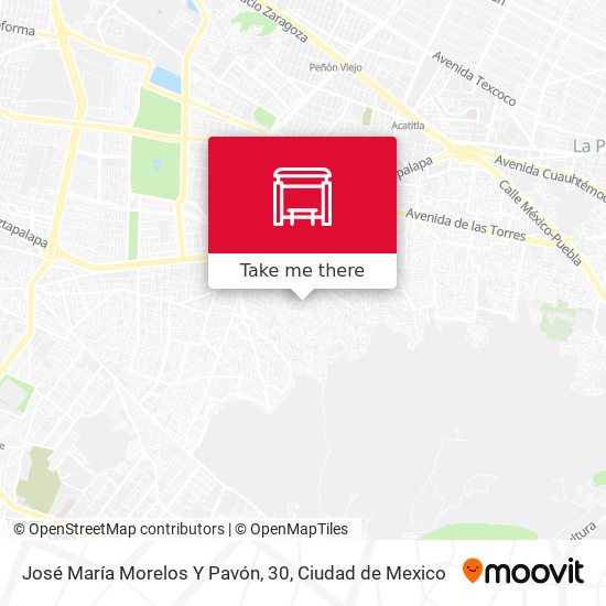 José María Morelos Y Pavón, 30 map