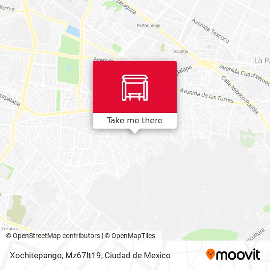 Mapa de Xochitepango, Mz67lt19