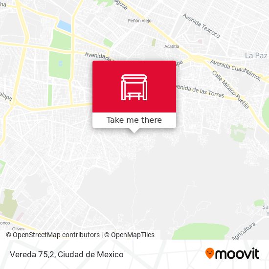 Mapa de Vereda 75,2