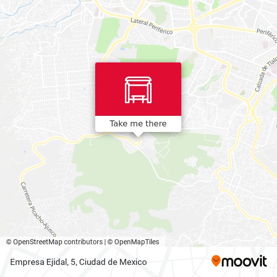 Mapa de Empresa Ejidal, 5