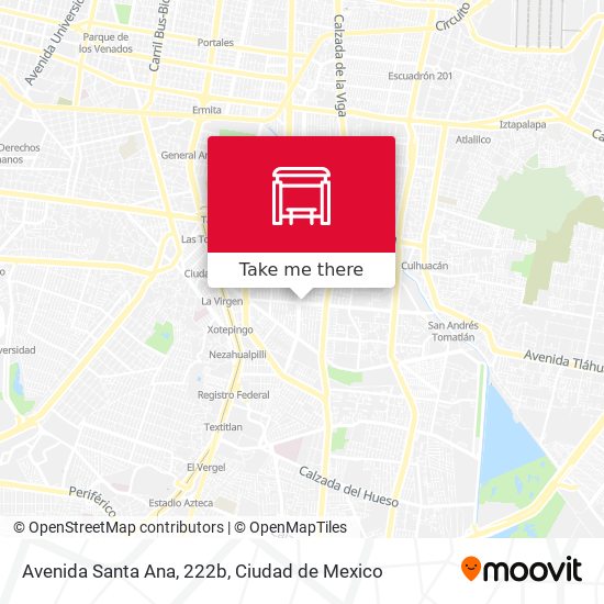 Avenida Santa Ana, 222b map