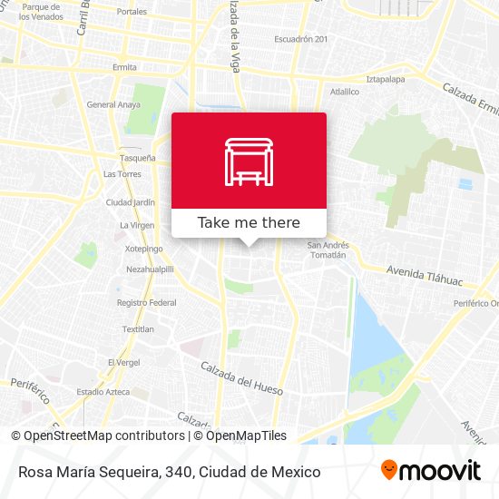 Rosa María Sequeira, 340 map
