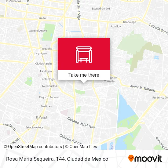 Rosa María Sequeira, 144 map