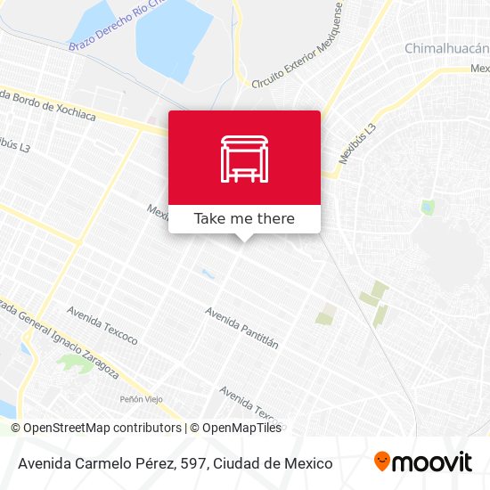 Mapa de Avenida Carmelo Pérez, 597